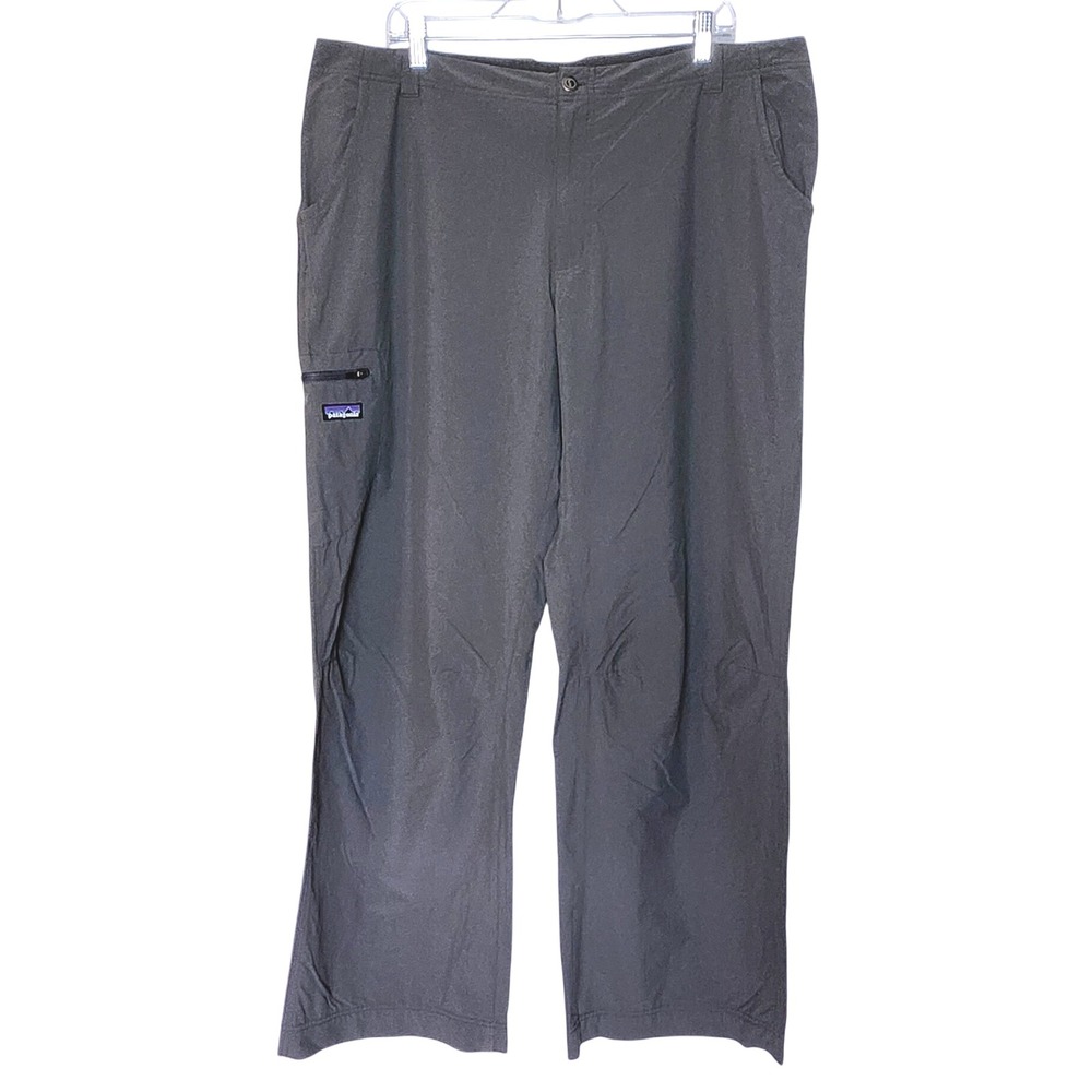 Patagonia Rock Guide Hiking Pants Outdoor Lightweight Travel Mens Size 40 Gray
